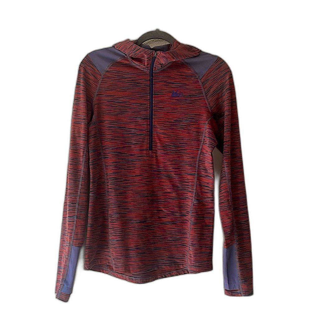 REI half zip hoodie